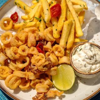 Pržene lignje 350 gr