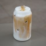 Iced caramel latte