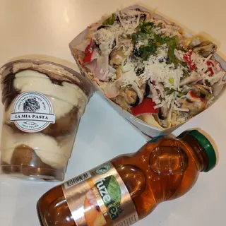 Mix Morskih plodova + Piće + La Mia Nuvola Tiramisu