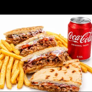 Porodični gyros + Coca Cola