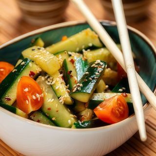 Sunomono salata pikantni krastavac