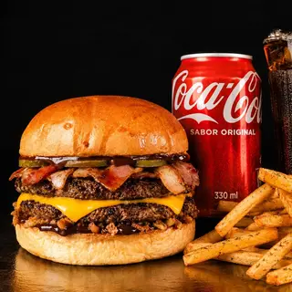 BBQ Burger + Seasoned Fries + Cola