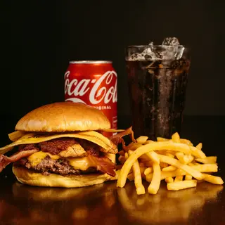 BBQ Burger + Fries + Cola