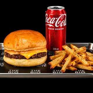 Small Burger + Seasoned Fries + Cola