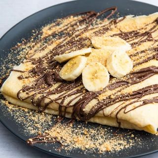 Palačinke sa nutelom plazmom I bananomm