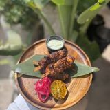 Tandoori chicken skewers with yoghurt sauce 250g