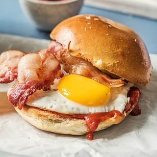 SMASH Breakfast bun
