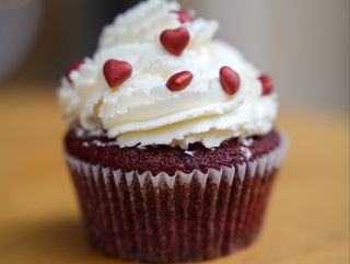 Valentine cupcake