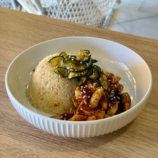 Piletina sa pirinčem 400 gr