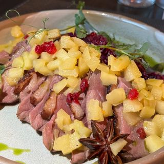 Pačji file sa kupusom i jabukom