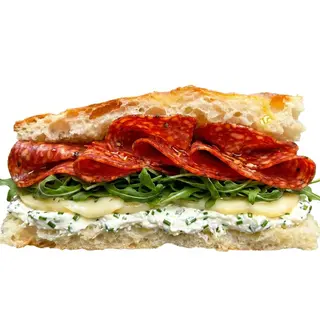 Diavolo Focaccia Sendvič