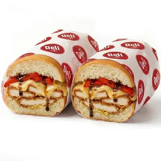 Italian Chicken Hot Hoagie Roll