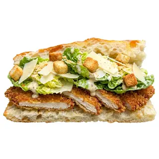 Chicken Caesar Focaccia Sendvič