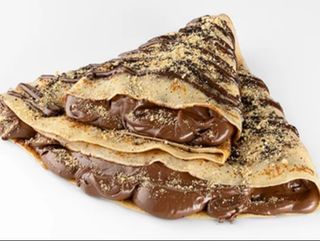 Palačinka nutela+orasi