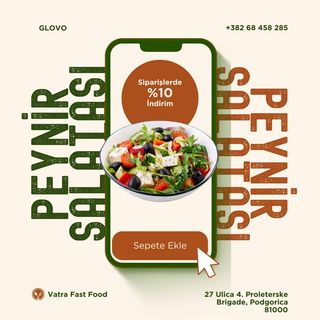 Salata sa Sirom / Peynir Salatası