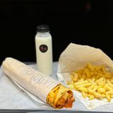 Cheddar cheese chicken wrap MENU 3