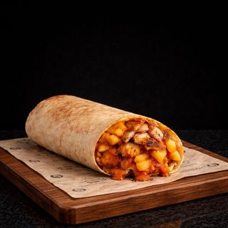 Hatay Style Chicken Döner with Sauce