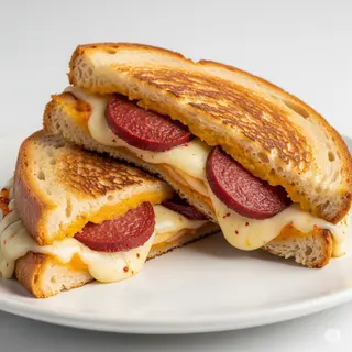 Mix toast Cheese and Sucuk