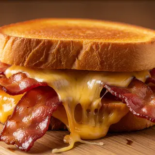 Meltcore Toast (Bacon and cheese)