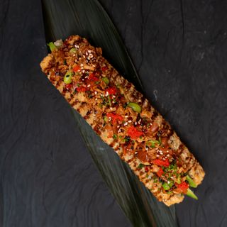 Roll-Dog with Salmon