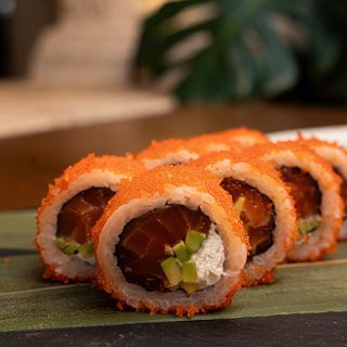 Califronia with salmon and cream cheese