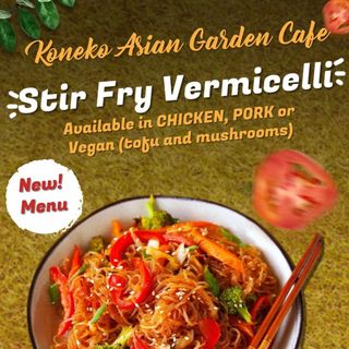 STIR FRIED VERMICELLI - PORK