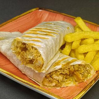 KOREAN CHICKEN WRAPS - SWEET SOY