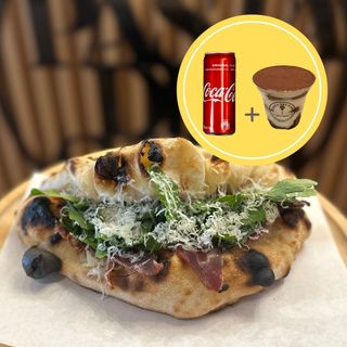 Panuozzo Ramstek + Tiramisu + Coca-Cola 0.33l