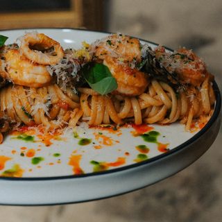 Linguine with seafood 400 gr