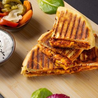 Turkish Toast (with Tomato Paste)