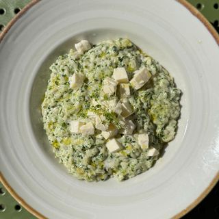 Rižoto sa spanaćem i mozzarellom