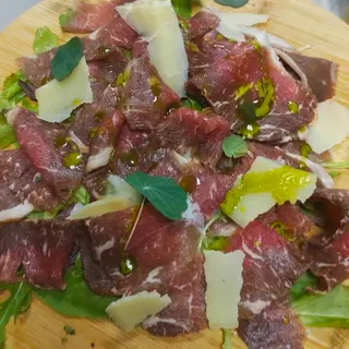 Dimljeni carpaccio od ramsteka 125 gr