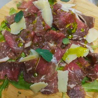 Dimljeni carpaccio od ramsteka 125 gr