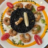 Gambori sa crnim rizotom 250gr