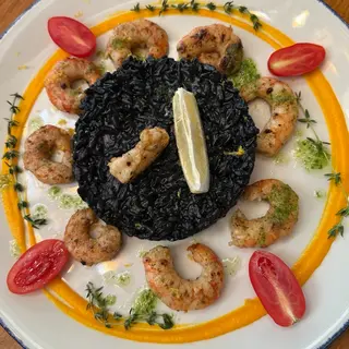 Gambori sa crnim rizotom 250gr