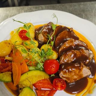 File od mangulice u demiglas sosu