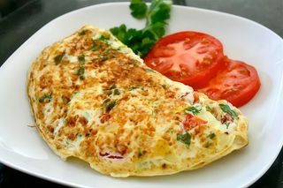 Omlet sa pršutom