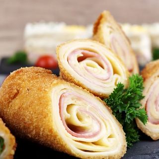 Palačinke sa pršutom