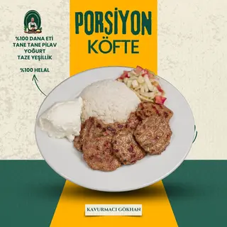 Meatballs on a Plate / Porsiyon Köfte