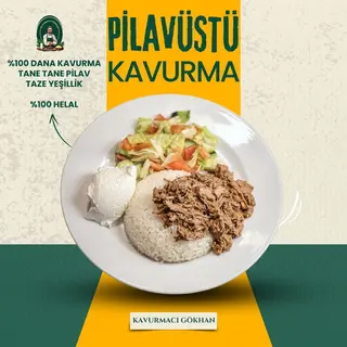 Pečena Junetina sa Rižom / Pilav Üstü Kavurma
