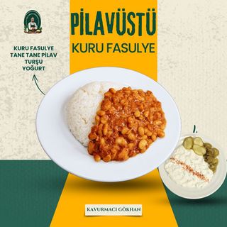 Beans with Rice (Spicy) / Pilav Üstü Kurufasülye (Acı)