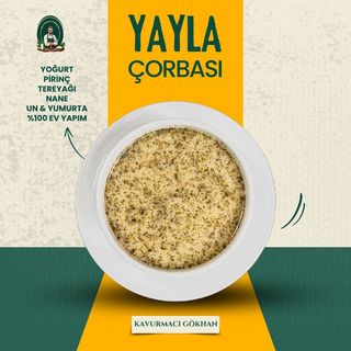 Jogurt Supa / Yayla Çorbası