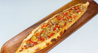Vegetarian pide