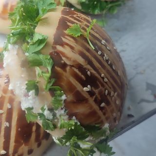 Sakallı Poğaça ( Persun i bijelo sir )