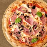 Capricciosa + Coca Cola