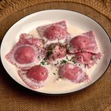 Ravioli sa rikotom i lososom u krem ​​sosu 16 komada