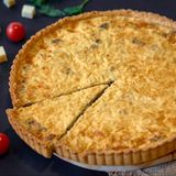 Quiche sa piletinom i pečurkama