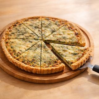 Quiche sa tri sira i spanaćem