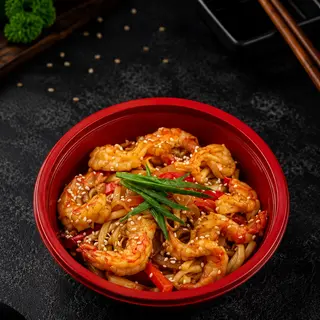 Wok shrimp