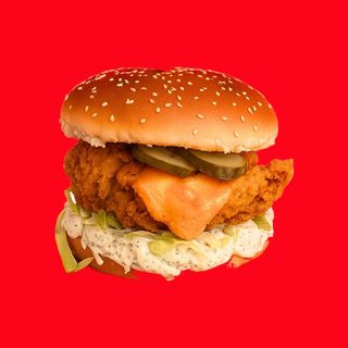 Miss Ranchy with fries 400 gr